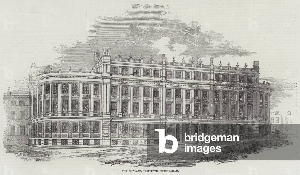The Midland Institute, Birmingham (engraving)