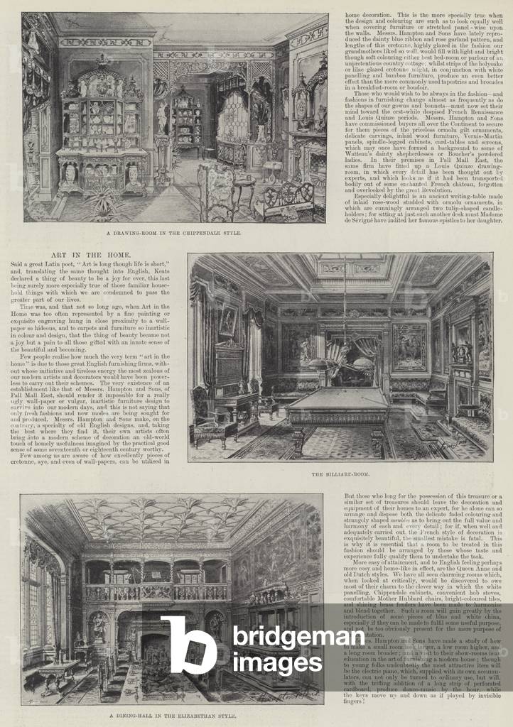 Art in the Home (engraving)