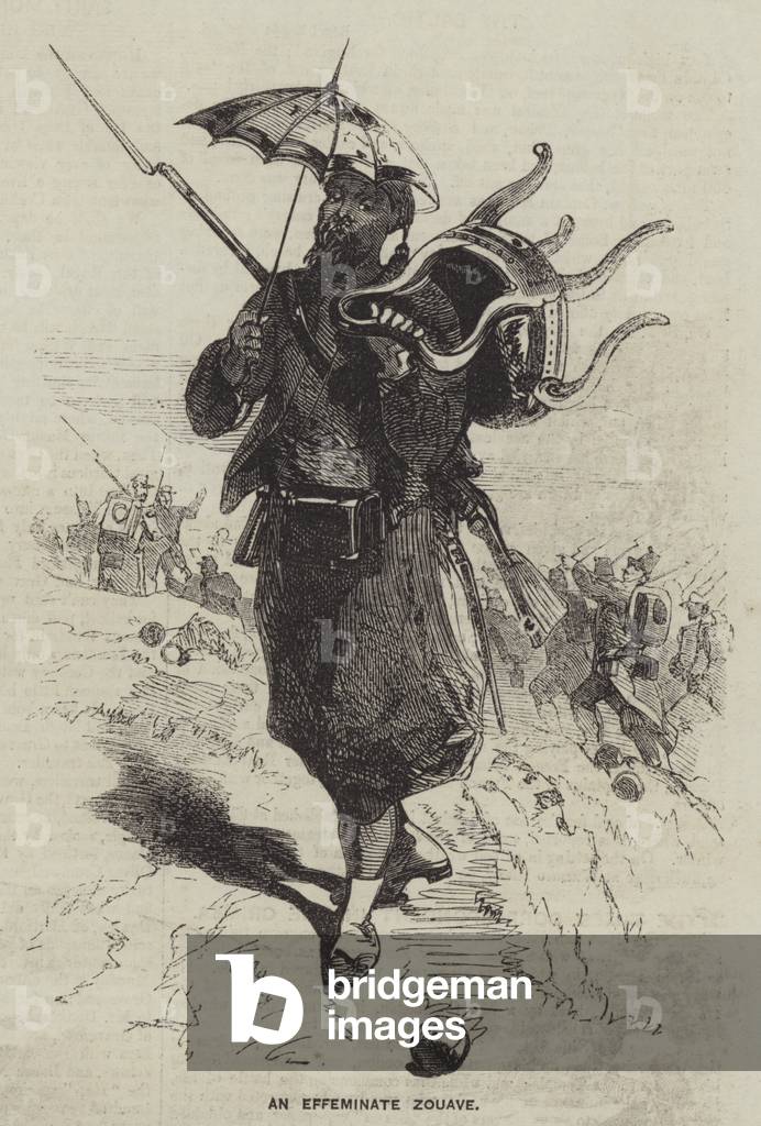 An Effeminate Zouave (engraving)