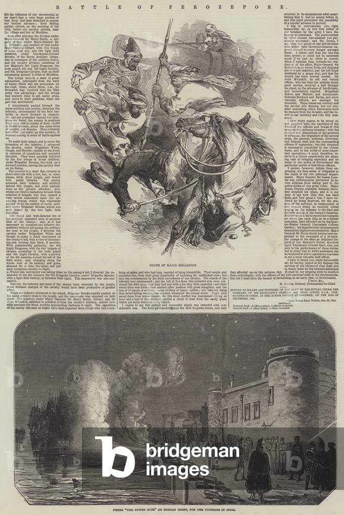 Battle of Ferozepore (engraving)