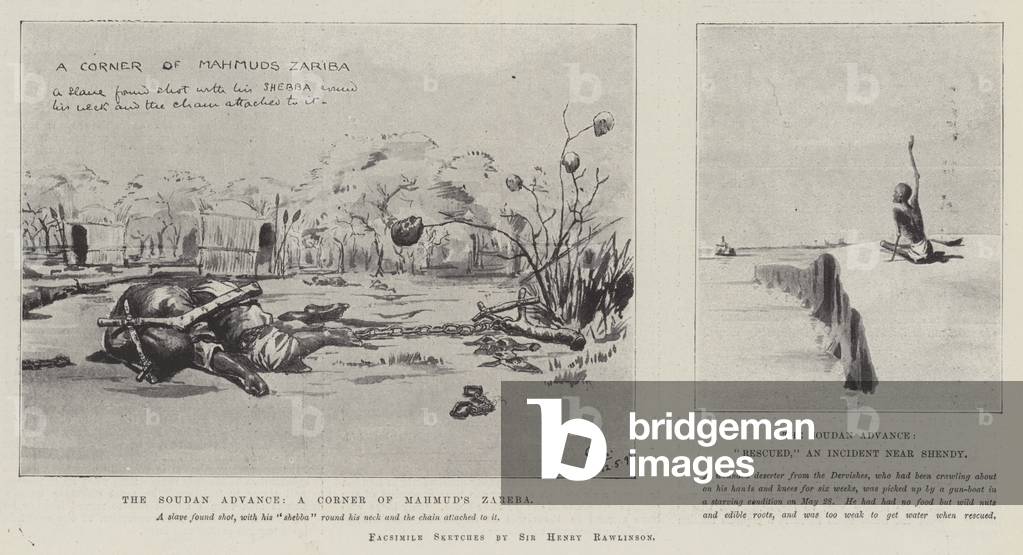 The Soudan Advance (litho)