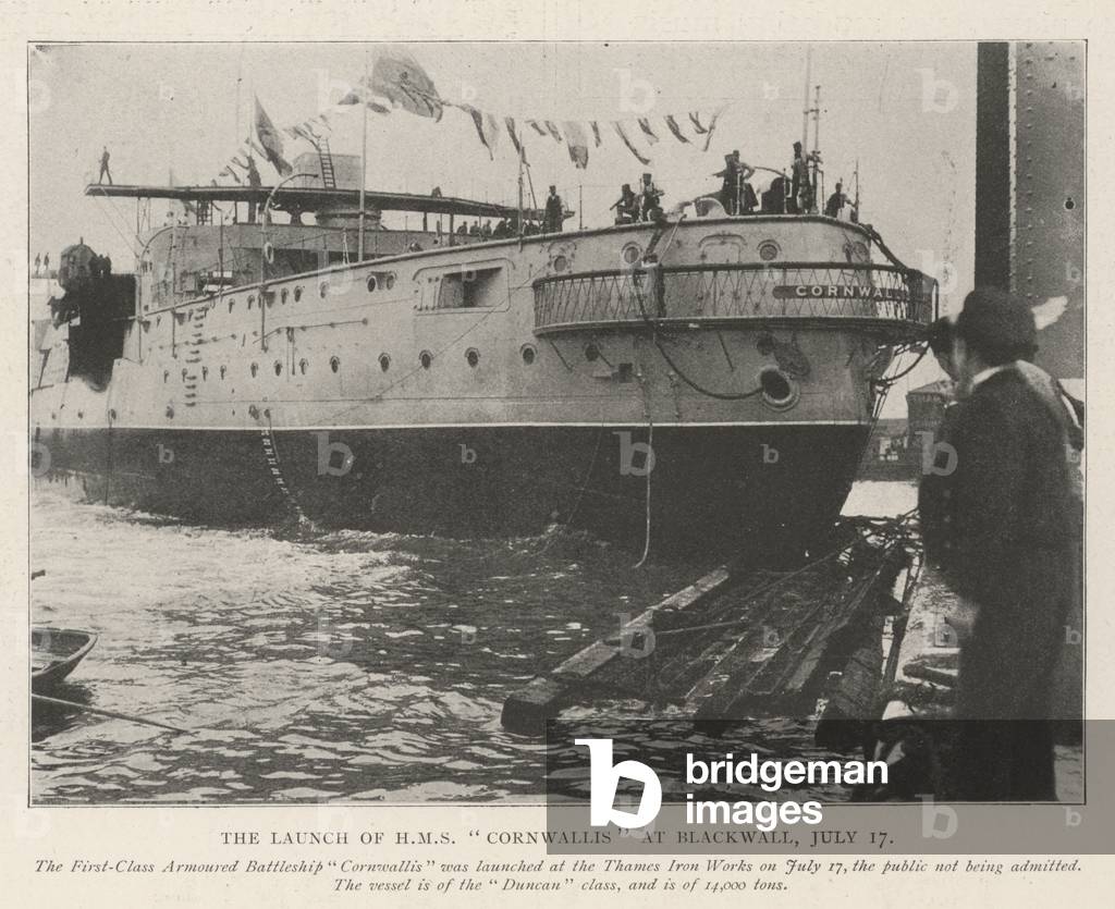 The Launch of HMS 