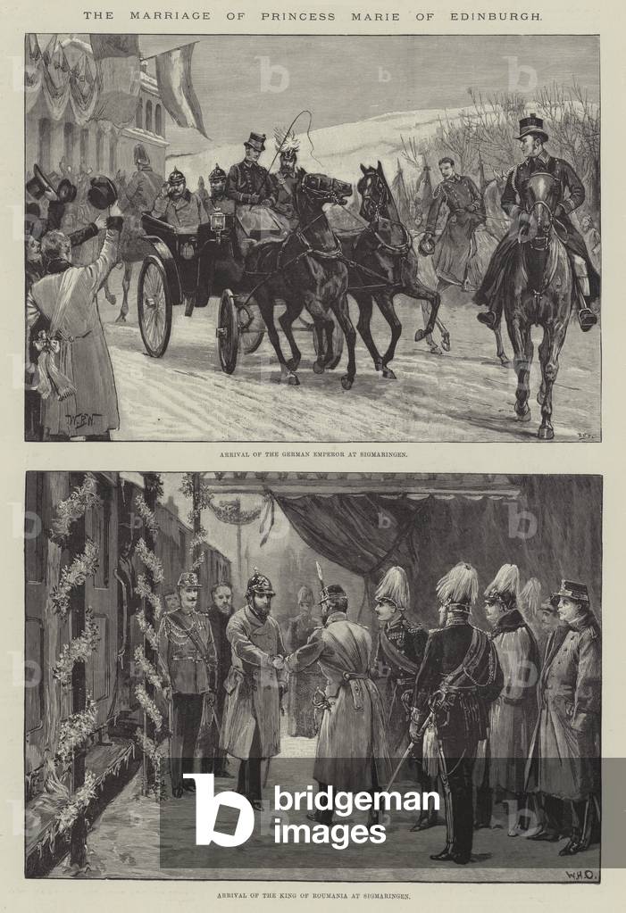 The Marriage of Princess Marie of Edinburgh (engraving)