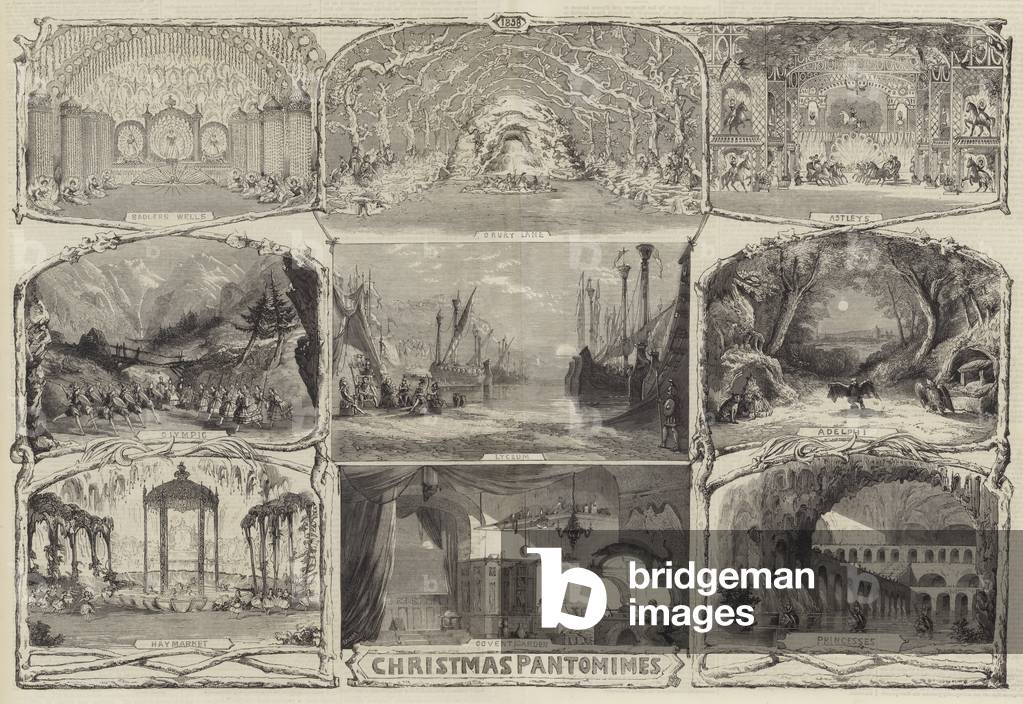 Christmas Pantomimes (engraving)