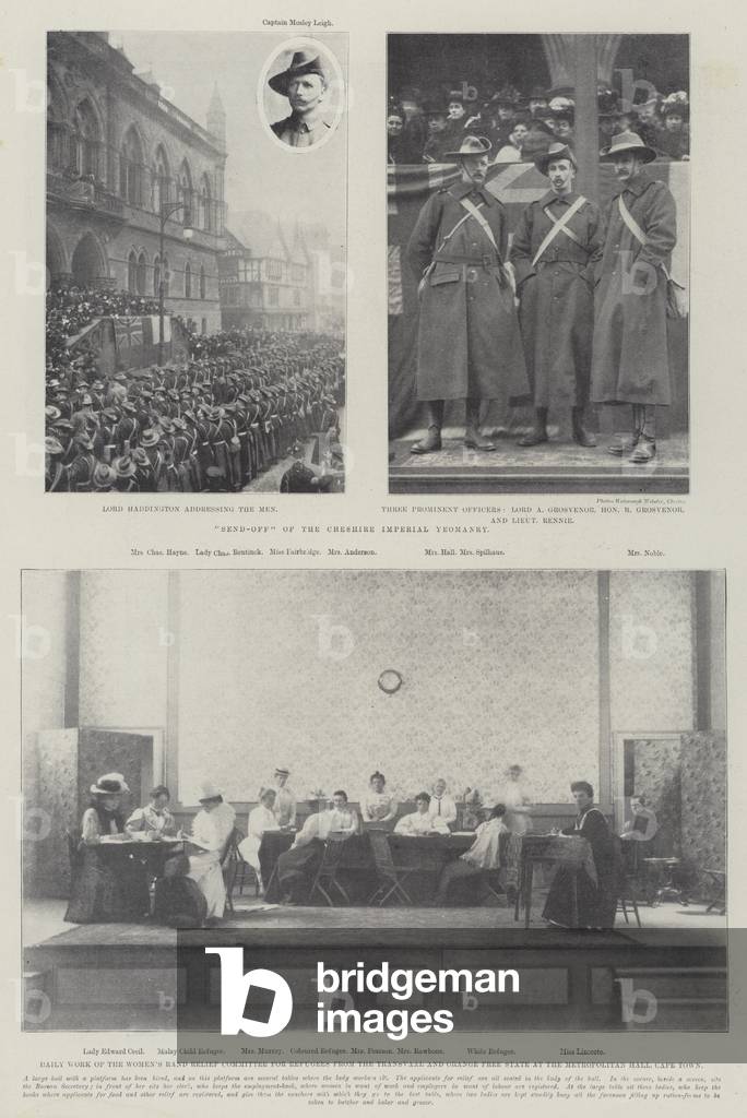 The War in the Transvaal (b/w photo)