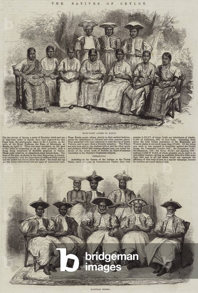 The Natives of Ceylon (engraving)