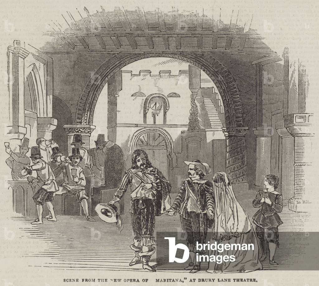 Scene from the New Opera of 