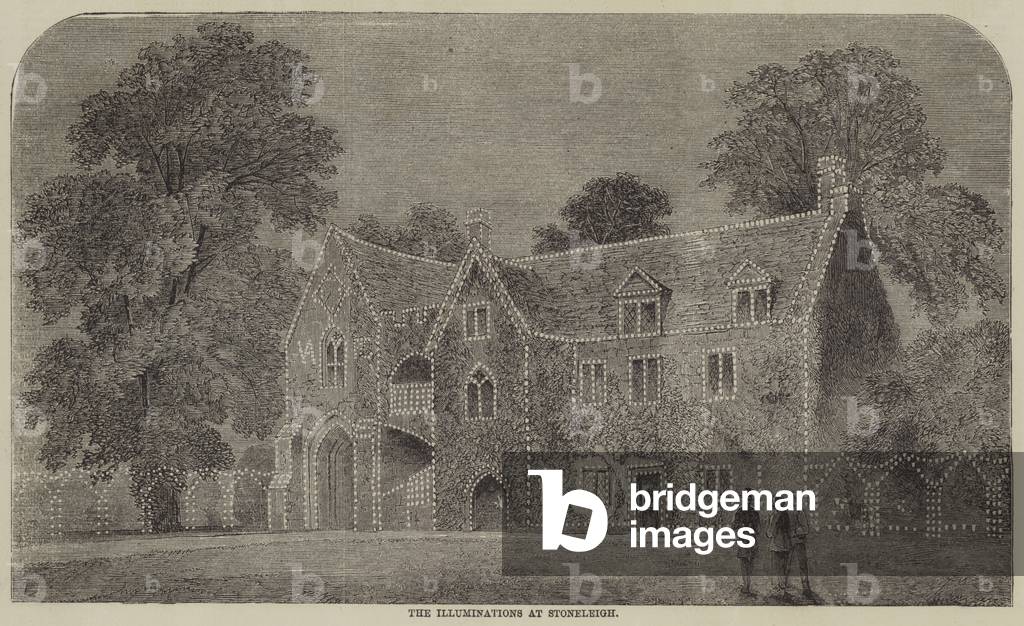The Illuminations at Stoneleigh (engraving)