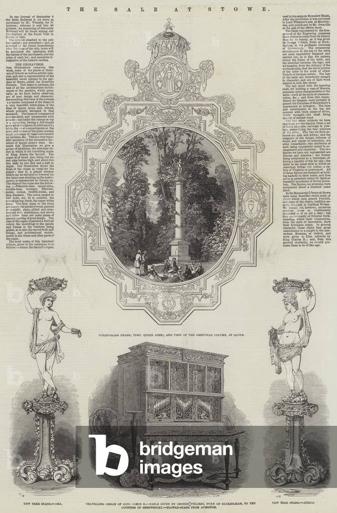 The Sale at Stowe (engraving)