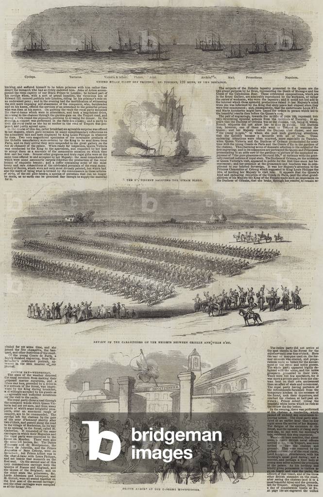 Her Majesty's Visit to France (engraving)