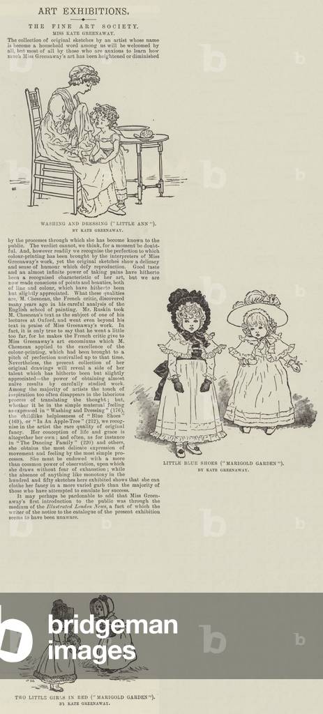 Illustrations by Kate Greenaway (engraving)