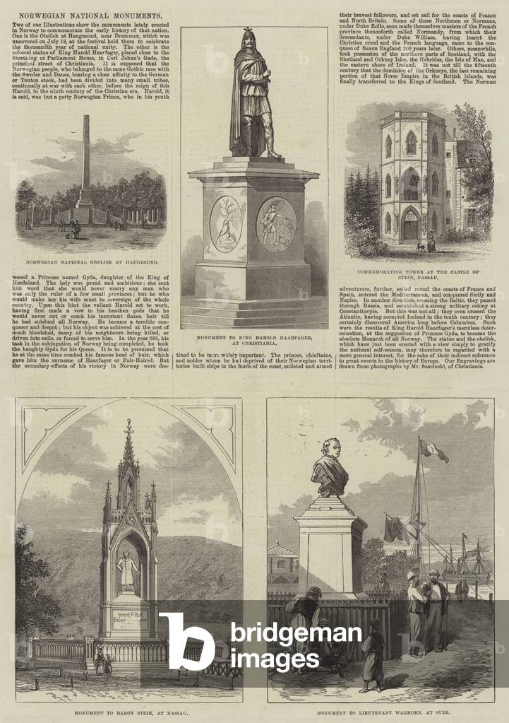 Norwegian National Monuments (engraving)