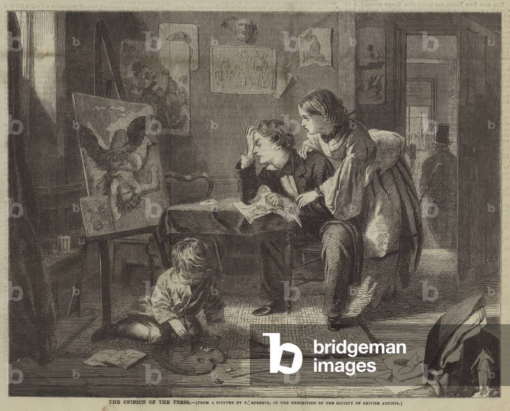 The Opinion of the Press (engraving)