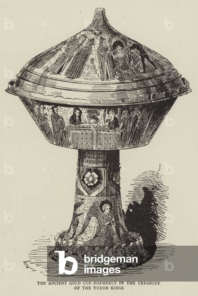 An Ancient Royal English Relic (engraving)