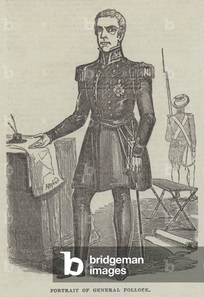 Portrait of General Pollock (engraving)