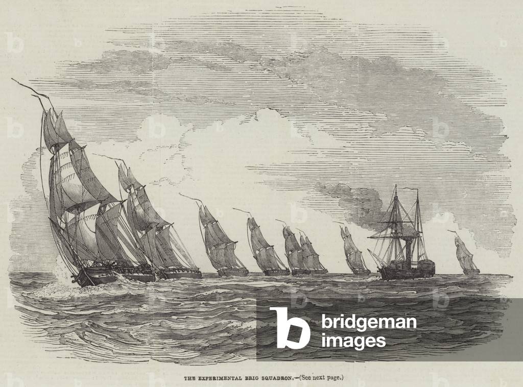 The Experimental Brig Squadron (engraving)