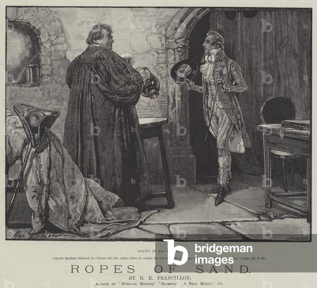 Ropes of Sand, by R E Francillon (engraving)