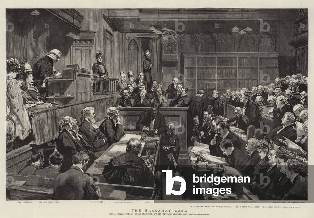 The Baccarat Case (engraving)