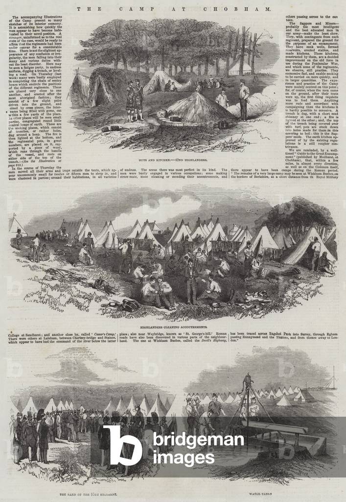 The Camp at Chobham (engraving)
