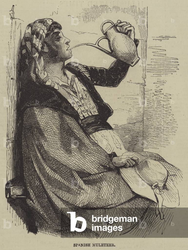 Spanish Muleteer (engraving)