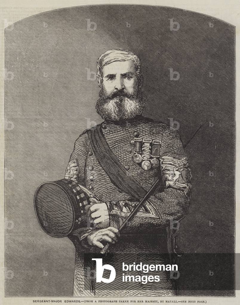 Sergeant-Major Edwards (engraving)
