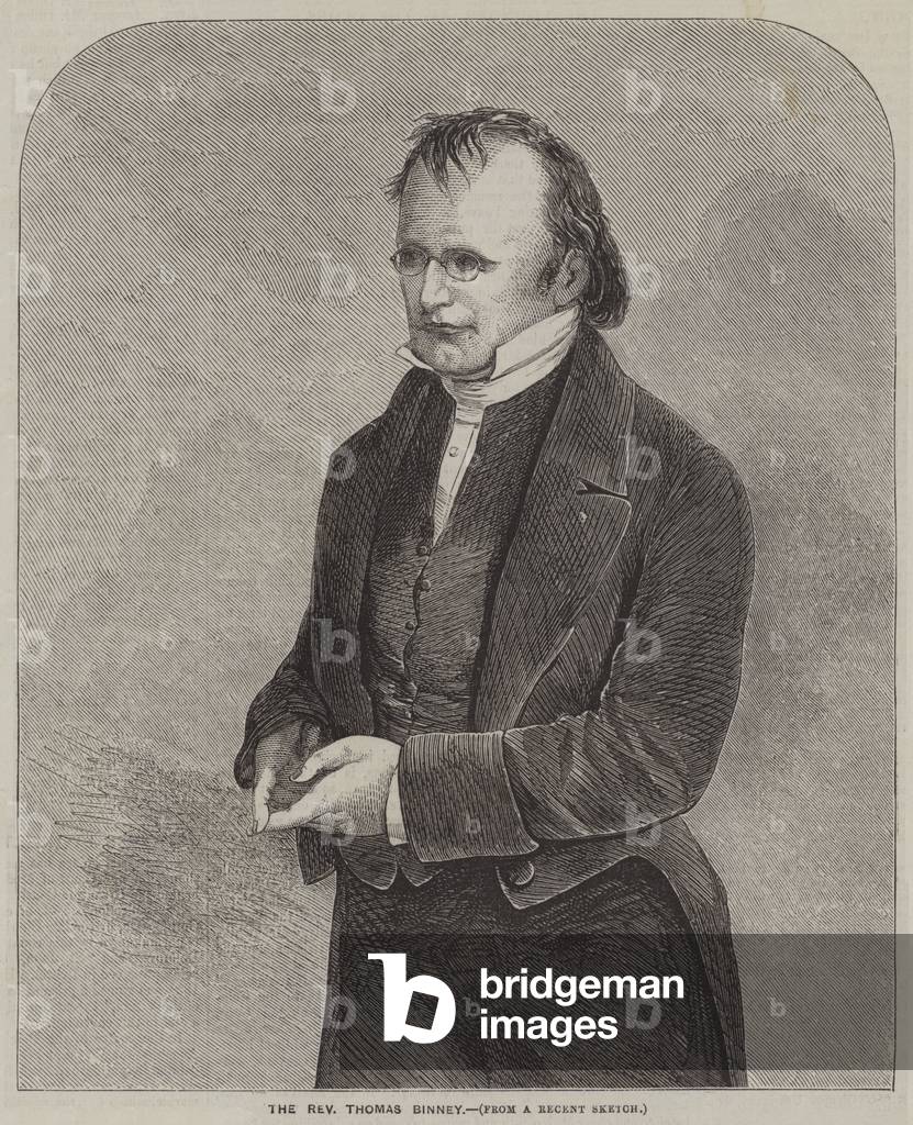 The Reverend Thomas Binney (engraving)