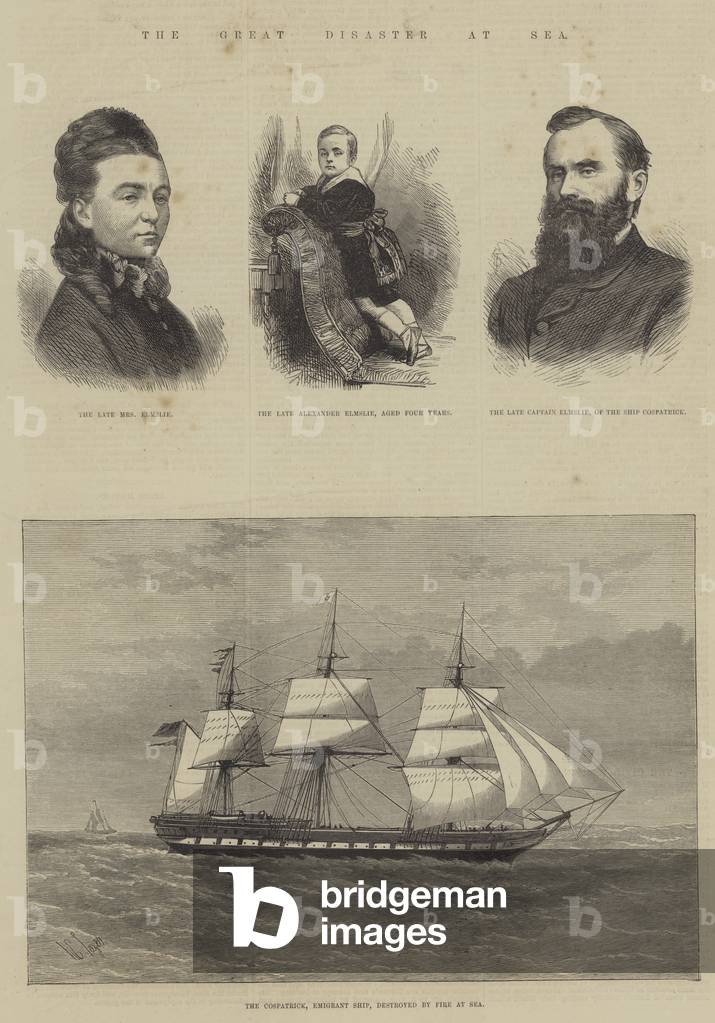 The Great Disaster at Sea (engraving)