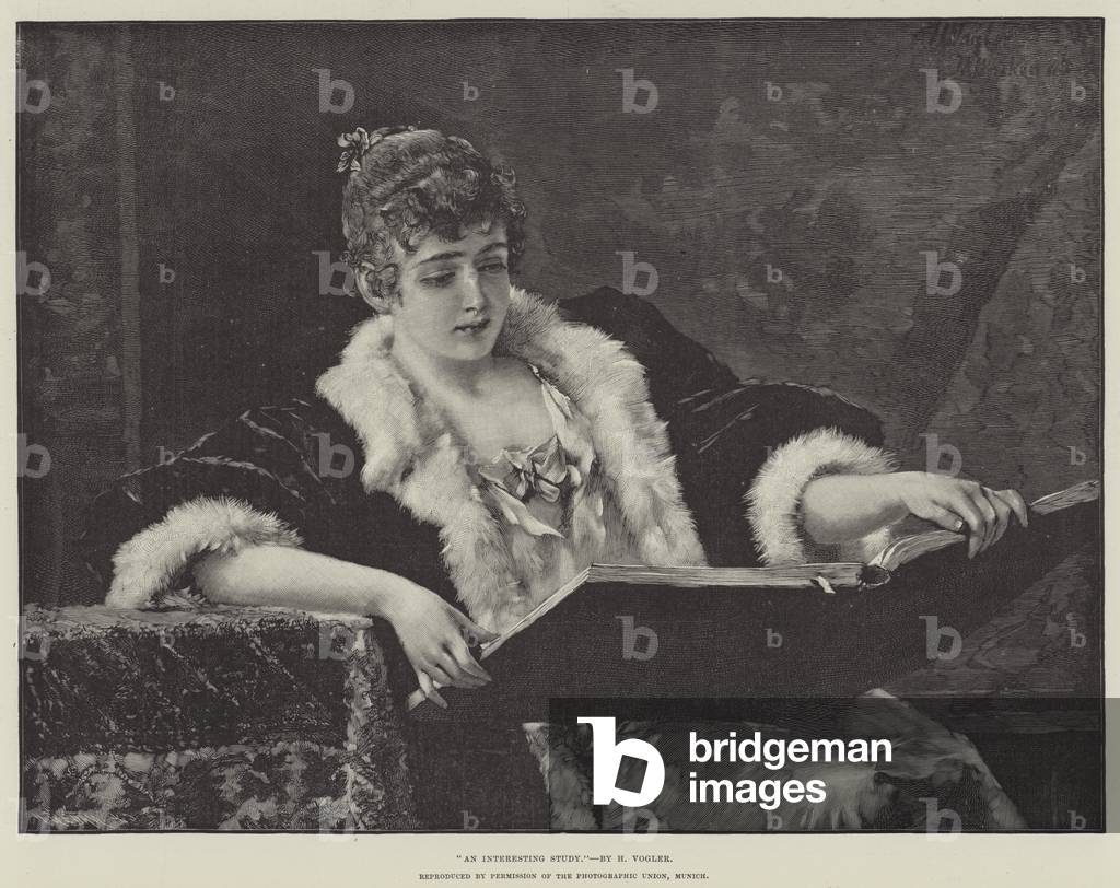 An Interesting Study (engraving)