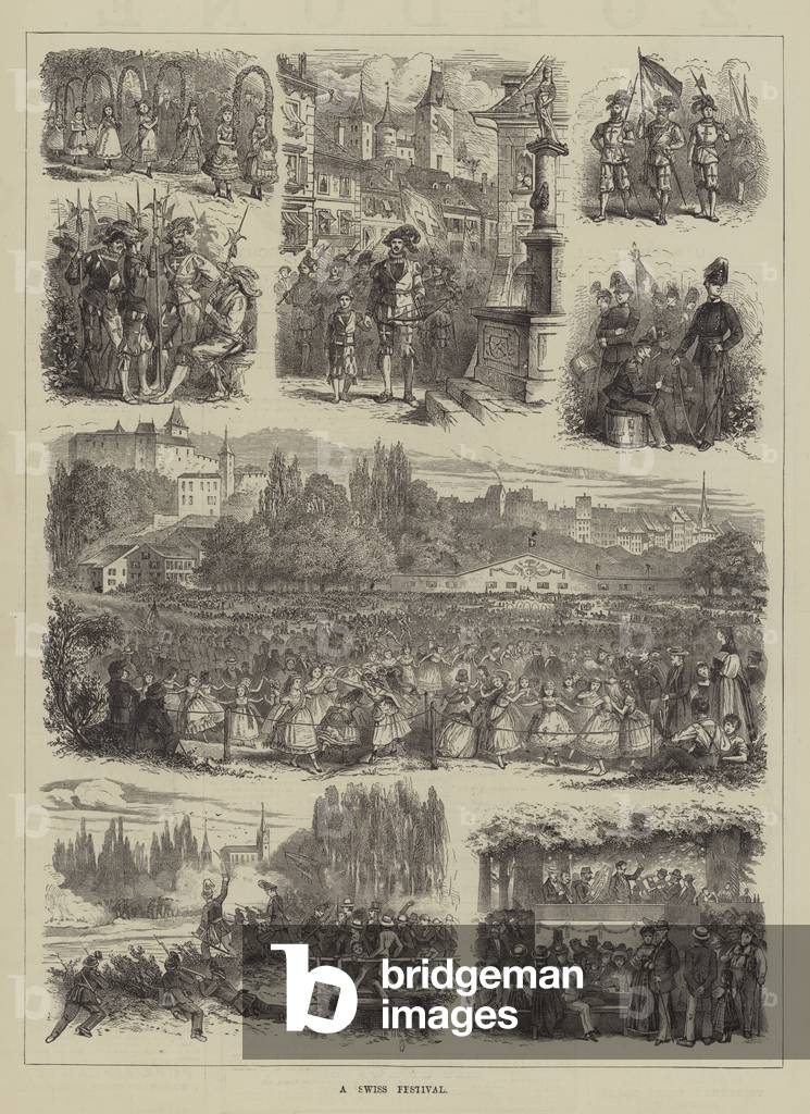 A Swiss Festival (engraving)