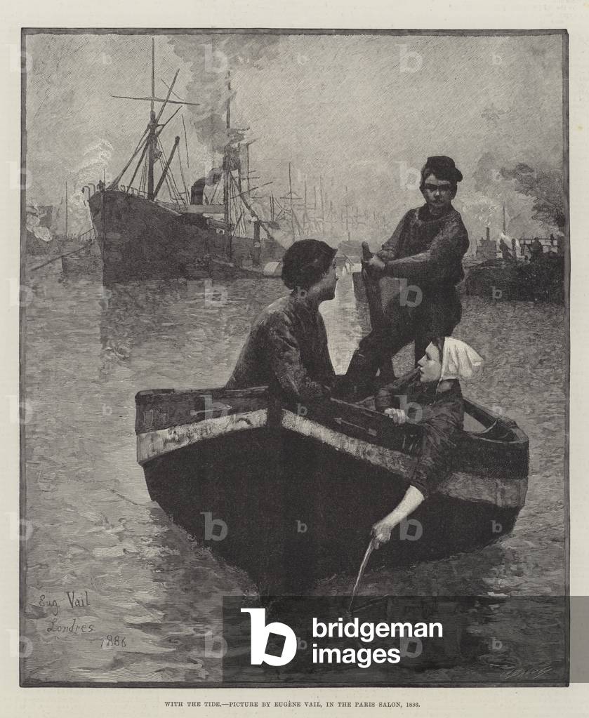 With the Tide (engraving)