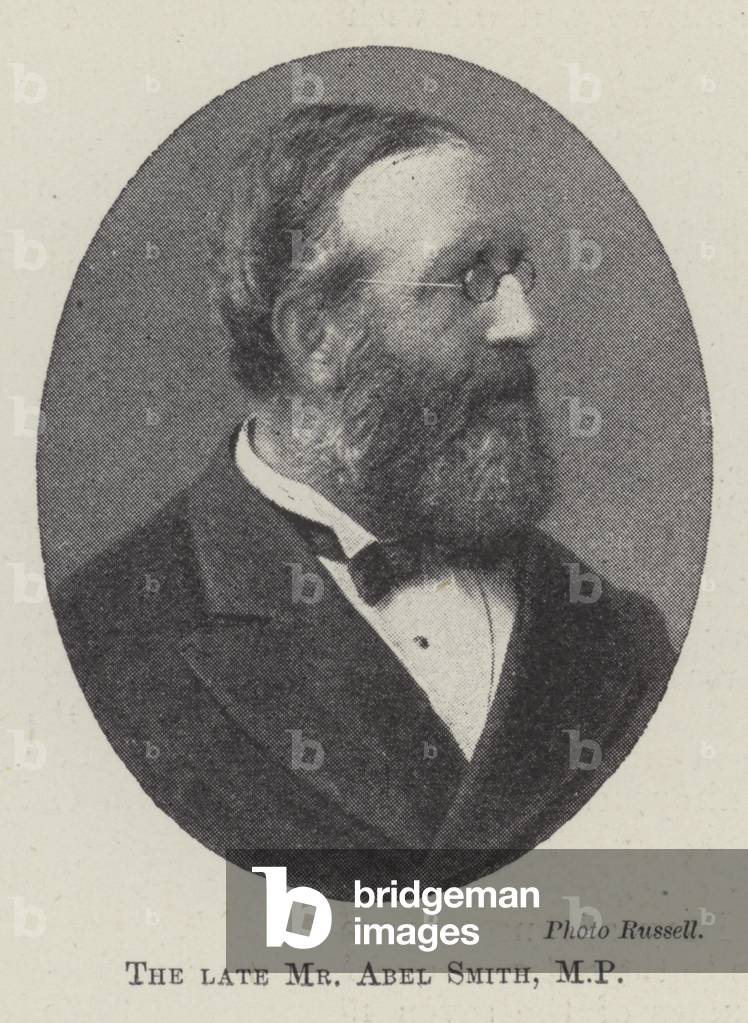 The late Mr Abel Smith, MP (b/w photo)