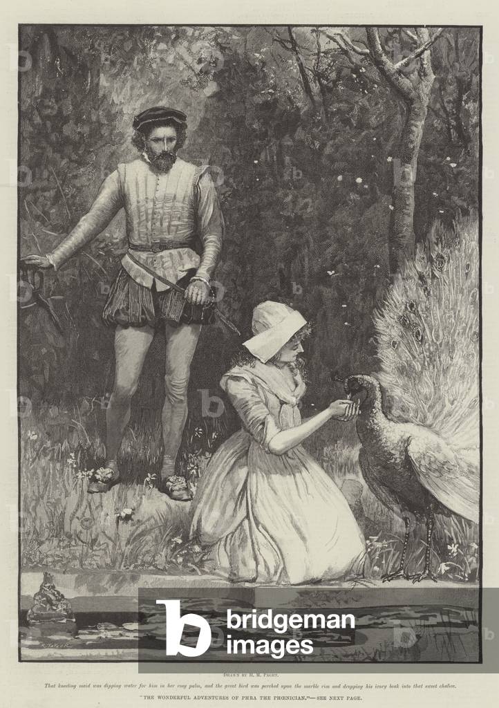 The Wonderful Adventures of Phra the Phoenician (engraving)