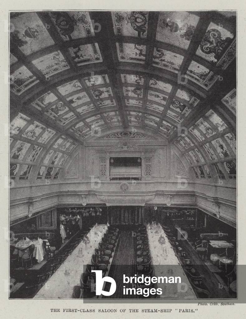 The First-Class Saloon of the Steam-Ship 