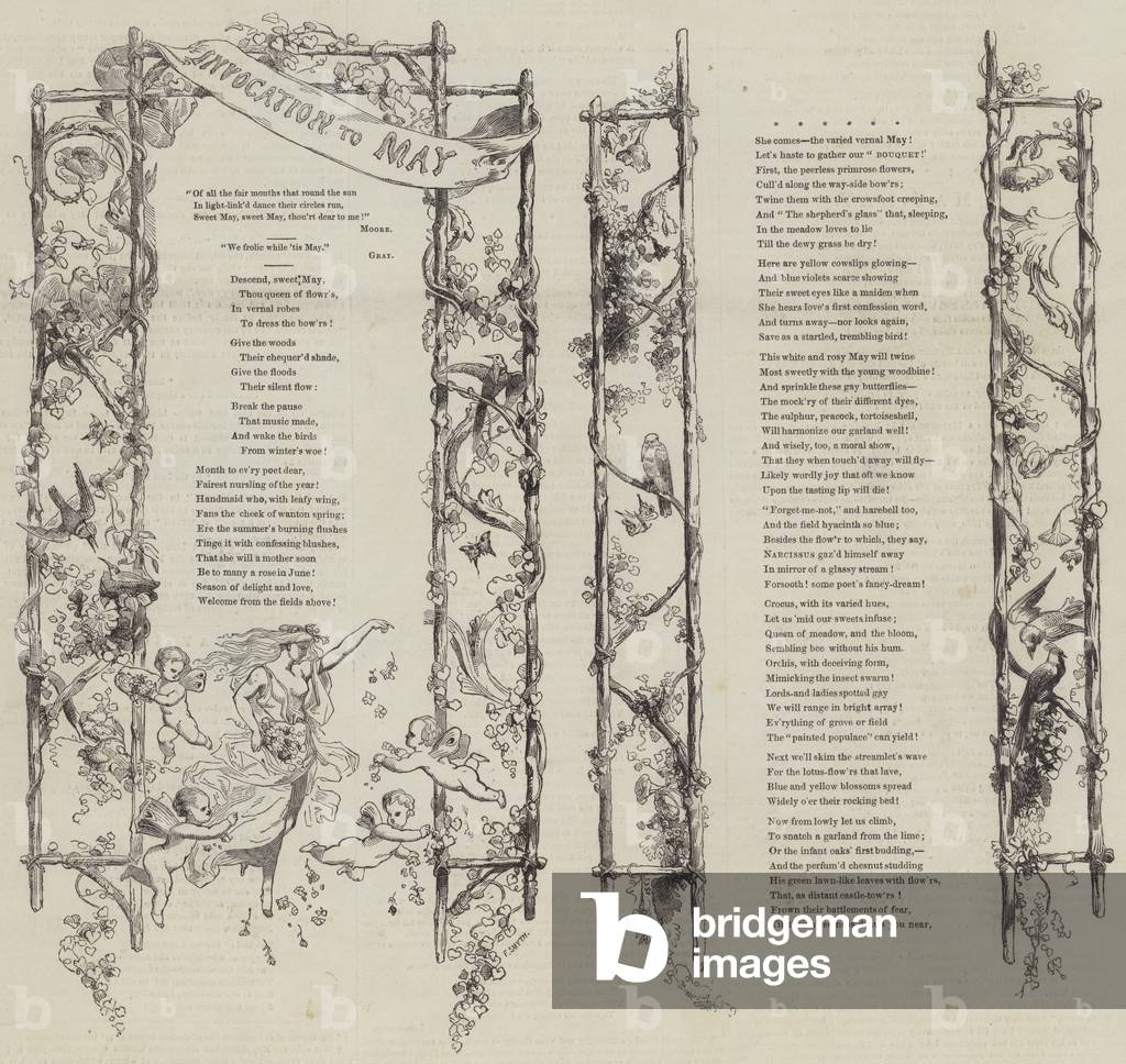 A May Garland (engraving)
