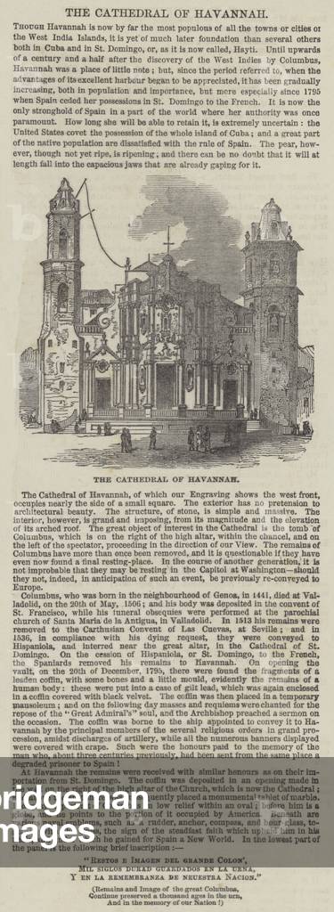 The Cathedral of Havannah (engraving)