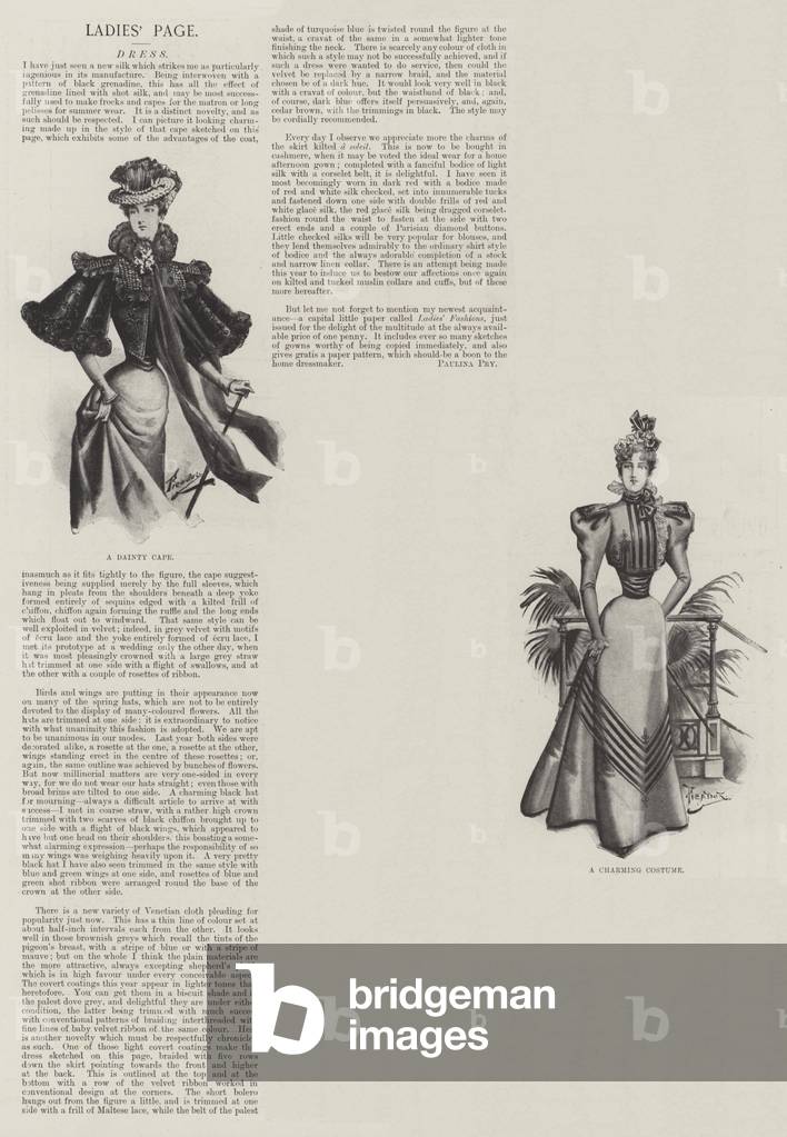 Ladies' Page (litho)