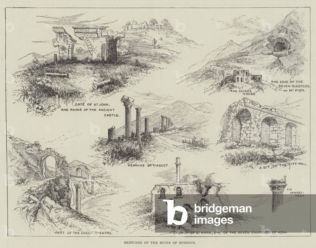 Sketches of the Ruins of Ephesus (engraving)