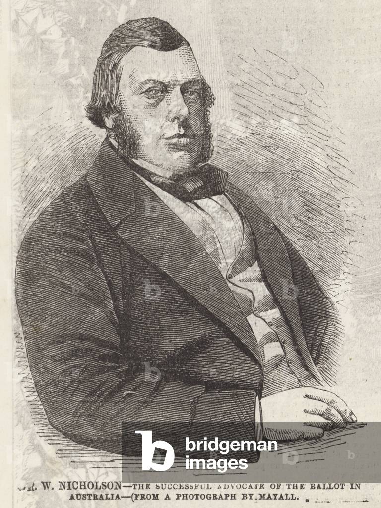 Mr W Nicholson (engraving)