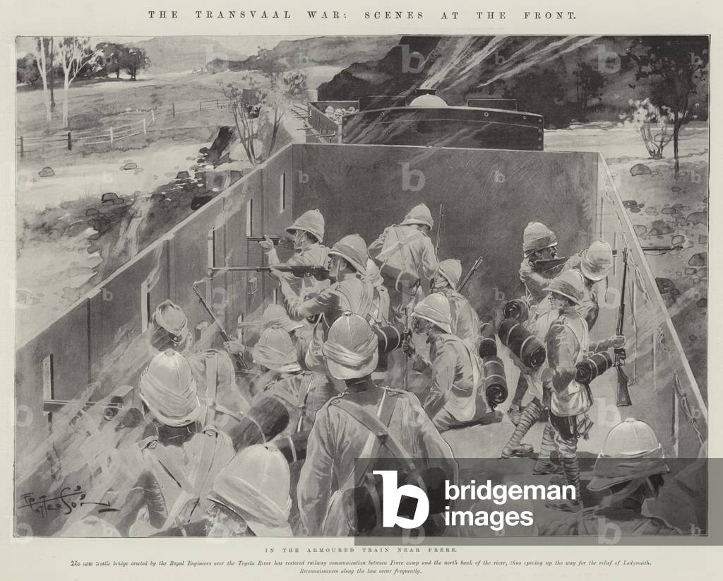 The Transvaal War, Scenes at the Front (litho)