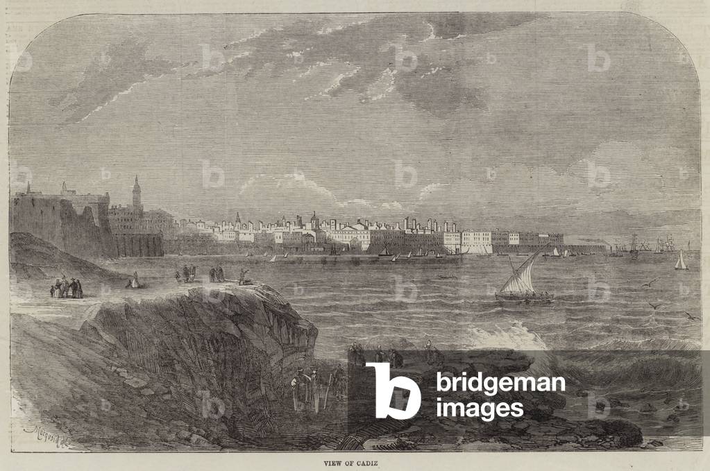 View of Cadiz (engraving)
