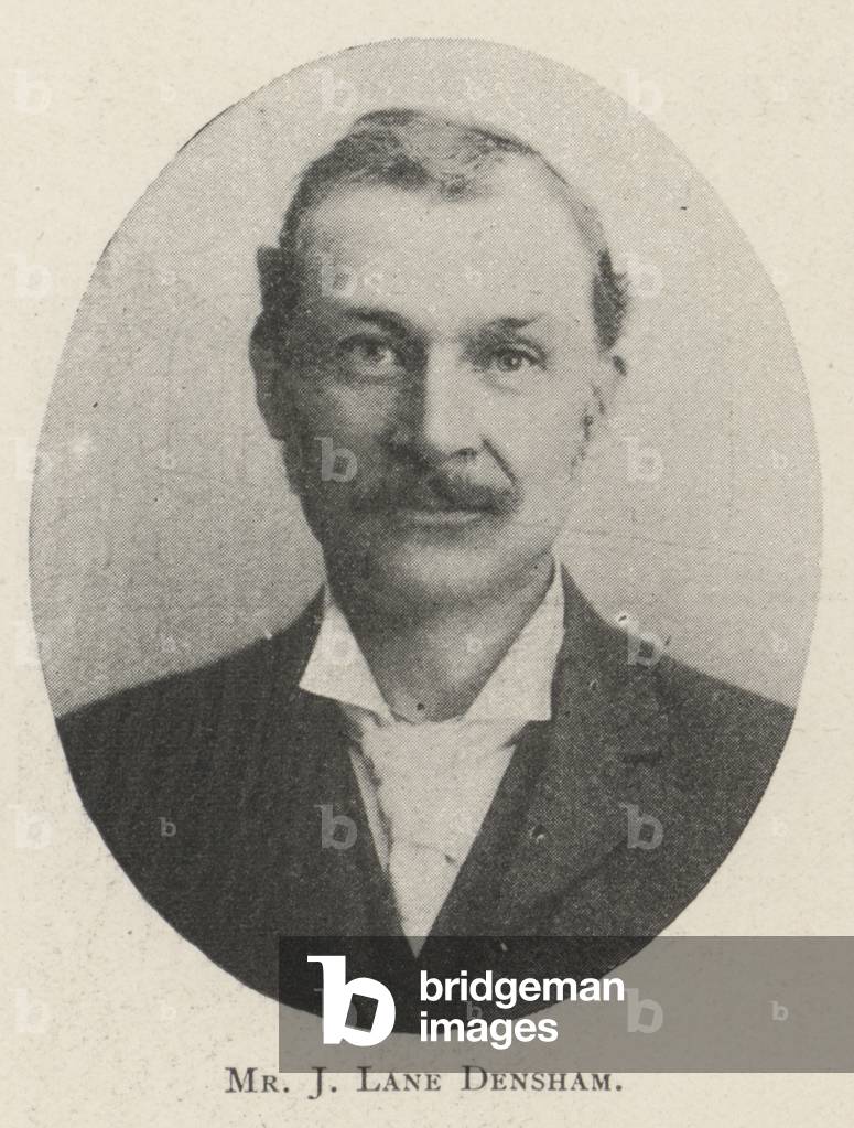 Mr J Lane Densham (b/w photo)