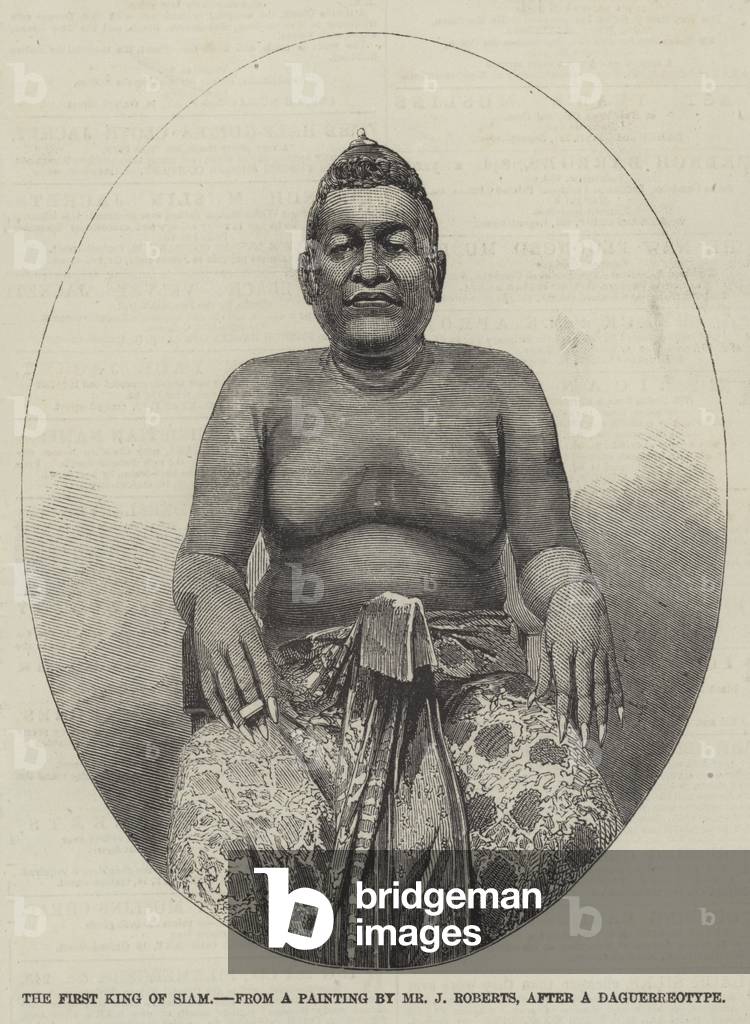 The First King of Siam (engraving)