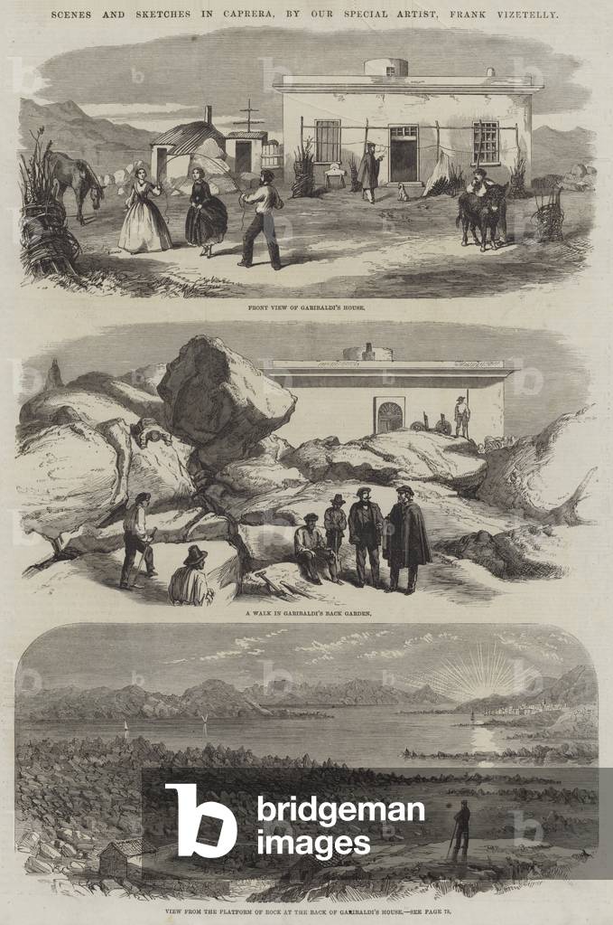 Scenes and Sketches in Caprera (engraving)