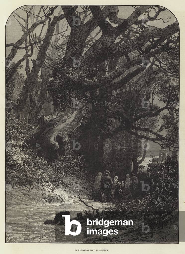 The Nearest Way to Church (engraving)