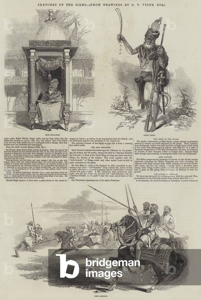 Sketches of the Sikhs (engraving)
