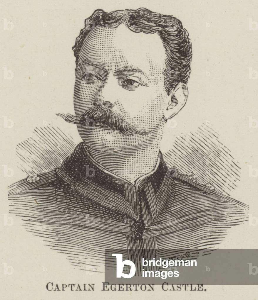 Captain Egerton Castle (engraving)