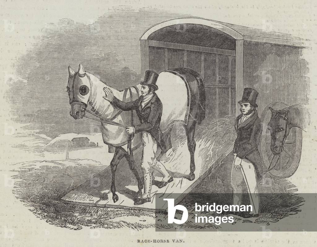Race-Horse Van (engraving)