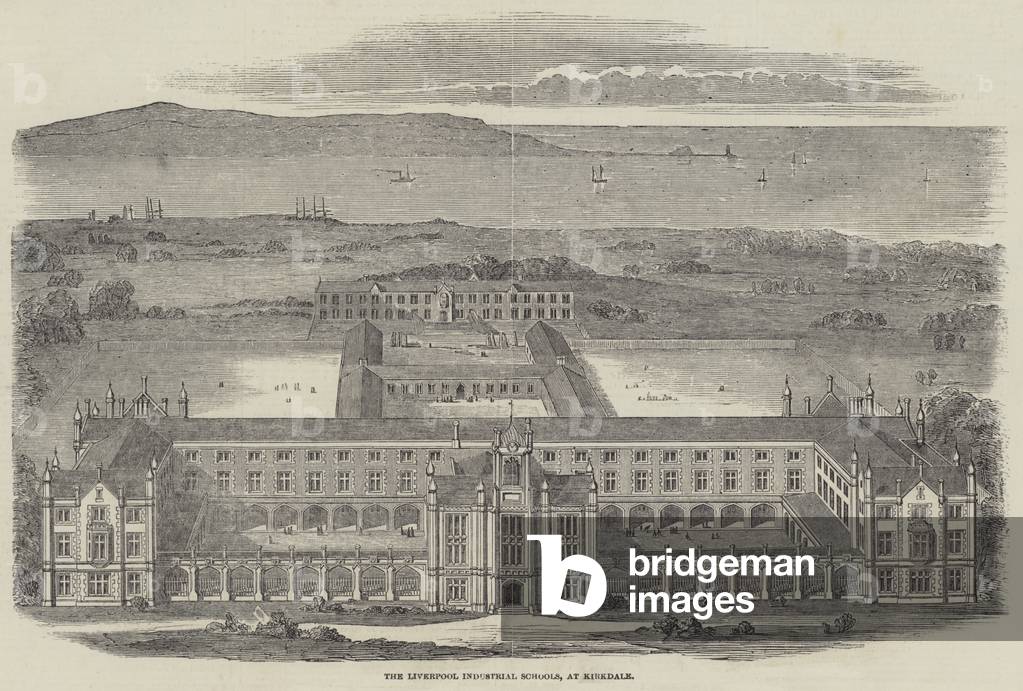 The Liverpool Industrial Schools, at Kirkdale (engraving)