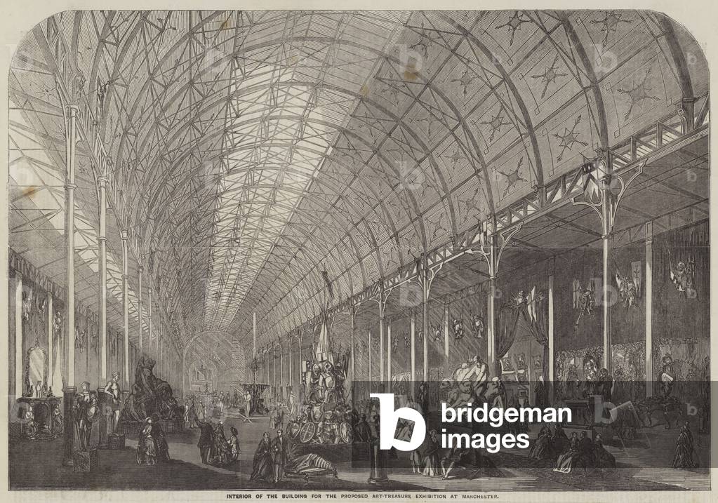 Interior of the Building for the Proposed Art-Treasure Exhibition at Manchester (engraving)