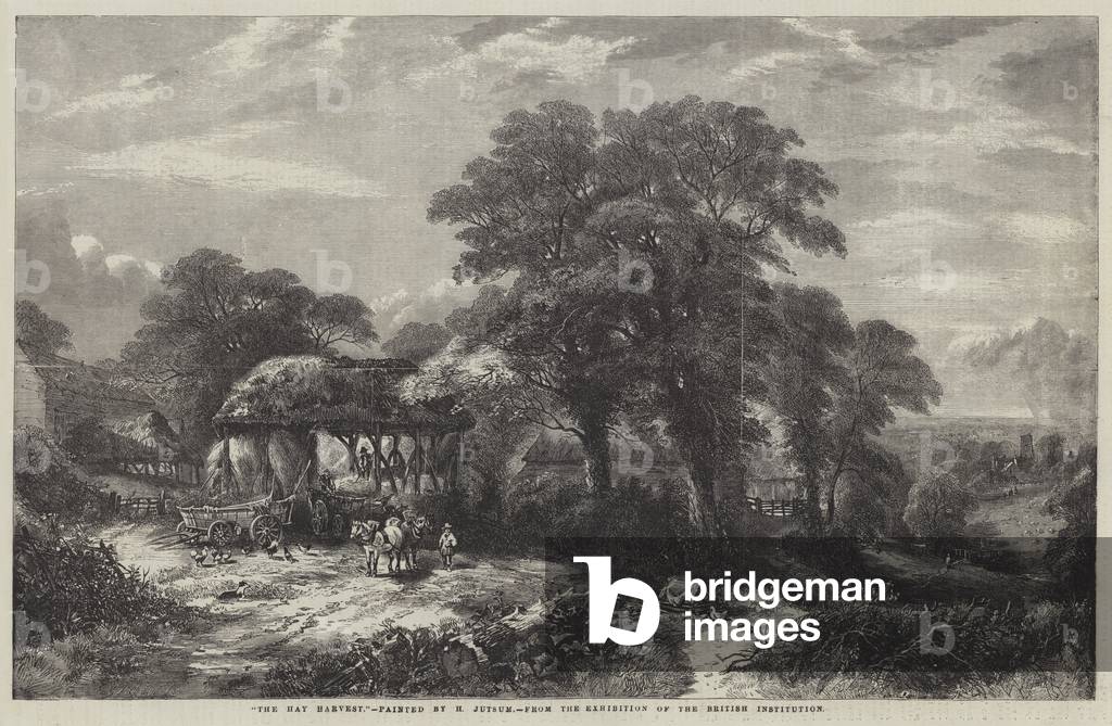 The Hay Harvest (engraving)